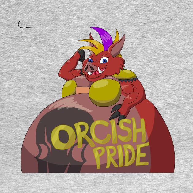 Orcish Pride by Cyborg-Lucario